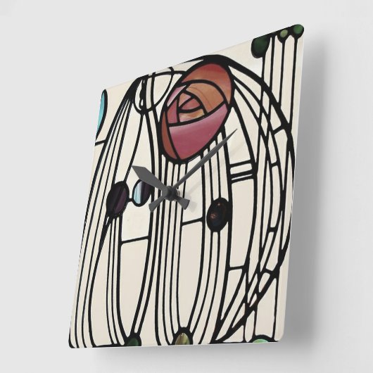 MACKINTOSH VIERKANTE KLOK (Hoek)