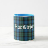 MacKirdy Tartan Plaid Mug (Centre)