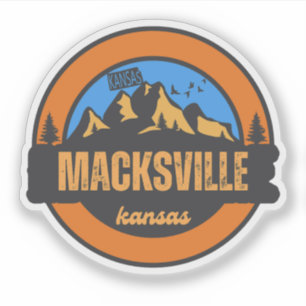 Macksville, Kansas Sticker