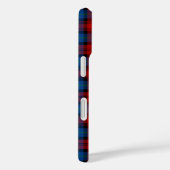 MacLachlan Clan Red en Royal Blue Tartan Case-Mate iPhone Case (Achterkant / Rechts)