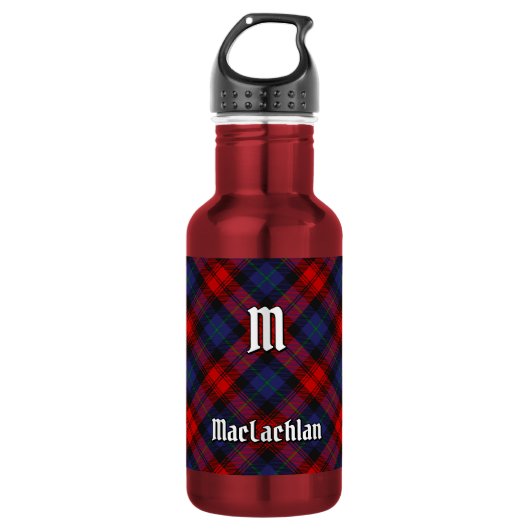 MacLachlan Clan Tartan Waterfles (Voorkant)
