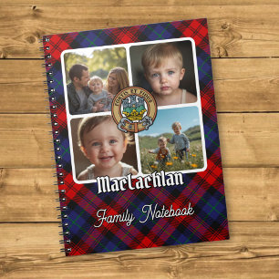 MacLachlan familiefotocollage Notitieboek