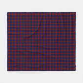 MacLachlan/McLaughlin Tartan Fleece Deken (Voorkant (Horizontaal))