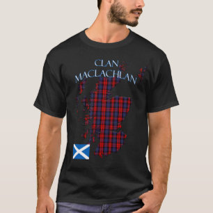 MacLachlan Scottish Clan Tartan Schotland T-shirt