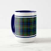 MacLaren Clan Tartan Mok (Voorkant links)
