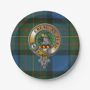 MacLaren Tartan & Badge Papieren Bordje