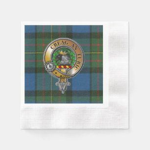 MacLaren Tartan & Badge Servet