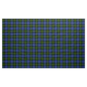 MacLaren Tartan Blauw Groen en Zwart Plaid Stof