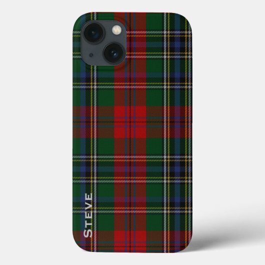 MacLean Clan Tartan Plaid iPhone 6 Case (Achterkant)
