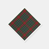 MacLean Clan Tartan Plaid Papieren servetten (Hoek)