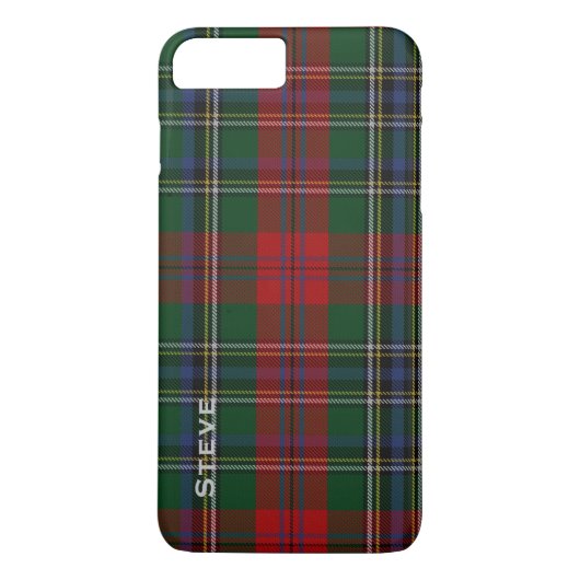 MacLean Clan Tartan Pset iPhone 7 Plus Hoesje (Achterkant)
