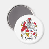 MacLean Family Crest Magneet (Voorkant / Achterkant)