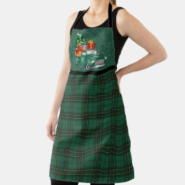 MacLean Jacht Oude Originele Tartan Kerstmis Schort