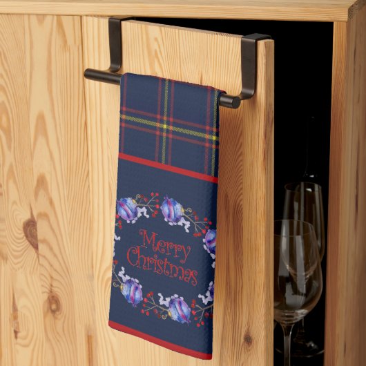 MacLean Lochbuie Originele Tartan Kerstmis Theedoek (Derde Gevouwen)