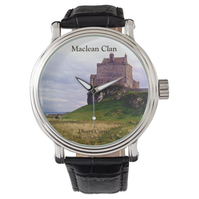 Maclean Scottish Clan's Duart Castle eWatch Horloge (Voorkant)