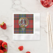 MacLean Tartan & Badge Servet (Insitu)