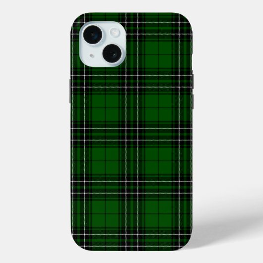 MacLean Tartan Green en Black Pset Case-Mate iPhone Case (Achterkant)