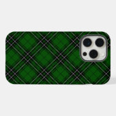 MacLean Tartan Green en Black Pset iPhone Hoesje (Achterkant horizontaal)