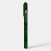 MacLean Tartan Green en Black Pset iPhone Hoesje (Linkerkant)