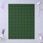 MacLean Tartan Green en Black Pset Tissuepapier (Craft)