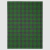 MacLean Tartan Green en Black Pset Tissuepapier (Voorkant)