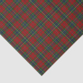 Maclean Tartan Scottish Modern MacLean van Duart Tissuepapier (Detail)