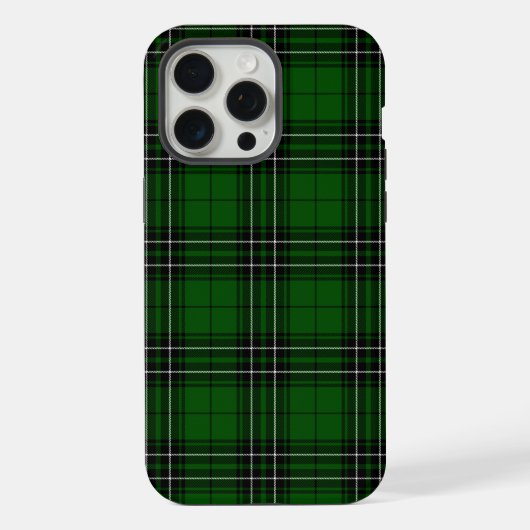 MacLean Tartan vert et noir plaid (Verso)