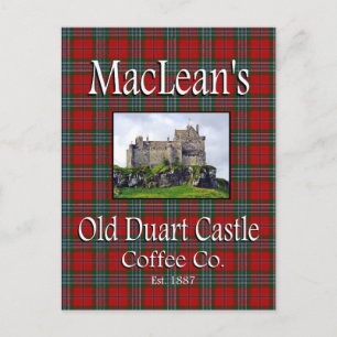 MacLean's Old Duart Castle Coffee Co. Briefkaart