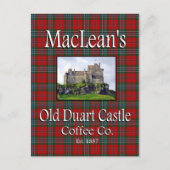 MacLean's Old Duart Castle Coffee Co. Carte postal (Devant)