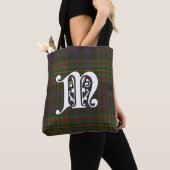 MacLellan Clan Tartan Monogram Draagtas (Dichtbij)