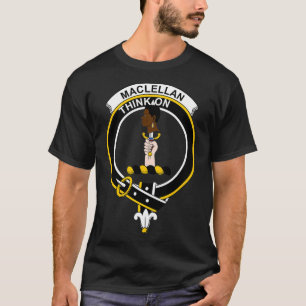 MacLellan Crest Tartan Clan Scottish Clan T-shirt