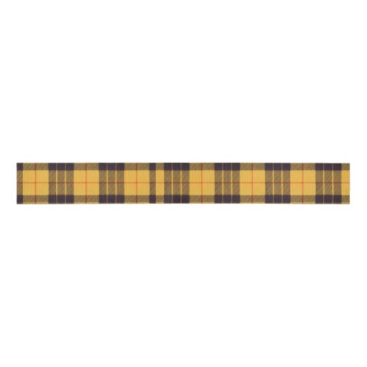 Macleod Lewis & Ramsay Pset Scottish tartan Grosgrain Lint (Voorkant)