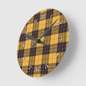 Macleod Lewis & Ramsay Scottish Tartan Ronde Klok (Hoek)