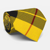MacLeod Schotse Clan Tartan Schotse Ruitpatroon Stropdas (Opgerold)