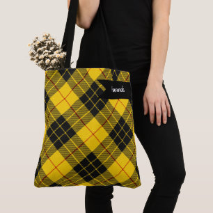 MacLeod Scottish Clan Tartan Pattern Draagtas