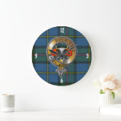 MacLeod Tartan & Badge Grote Klok (Huis)