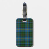 MacLeod Tartan Bagagelabel (Achterkant verticaal)