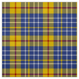 MacLeod Tartan Blauw Groen en Zwart Plaid Stof