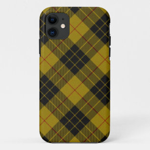 MacLeod tartan geel zwart geruit iPhone 11 Hoesje