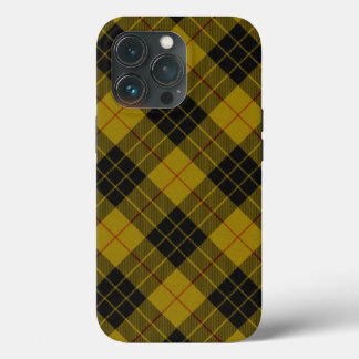 MacLeod tartan gele zwarte vlecht iPhone 13 Pro Hoesje