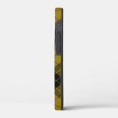 MacLeod tartan gele zwarte vlecht Case-Mate iPhone Case (Achterkant / Links)