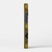 MacLeod tartan gele zwarte vlecht Case-Mate iPhone Case (Achterkant / Rechts)