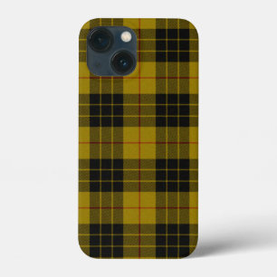 MacLeod tartan gele zwarte vlecht iPhone 13 Mini Hoesje