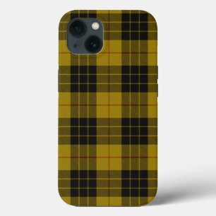 MacLeod tartan gele zwarte vlecht iPhone 13 Hoesje