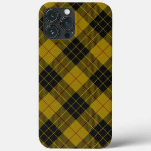 MacLeod tartan gele zwarte vlecht iPhone 13 Pro Max Hoesje