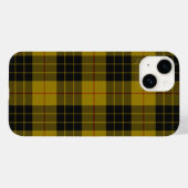 MacLeod tartan gele zwarte vlecht Case-Mate iPhone Case (Achterkant (horizontaal))