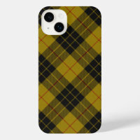 MacLeod tartan gele zwarte vlecht