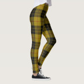 MacLeod tartan gele zwarte vlecht Leggings (Rechts)