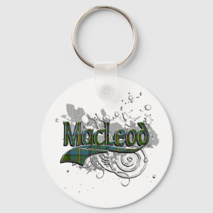 MacLeod Tartan Grunge Sleutelhanger