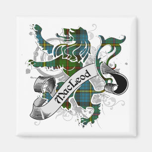 MacLeod Tartan Lion Magneet